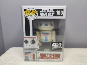 Funko Pop Star Wars R5-D4 Smuggler's Bounty Exclusive #180 w/Pop Protector - Picture 1 of 8