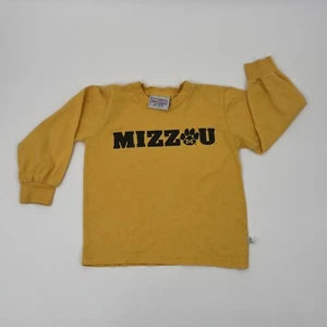 Mizzou Youth T-Shirt - Missouri Univ Kids Long Sleeve Tee Shirt - Made in USA - Picture 1 of 8
