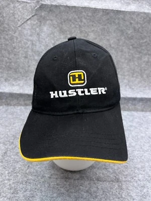 Boné Hustler Georgia equipamento externo alça traseira adulto tamanho único preto algodão - Imagem 1 de 4