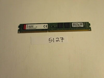 Kingston KCP316NS8/4 4Gb PC3-12800 1600Mhz DDR3 Desktop Memory RAM (5127) - Image 1 of 2