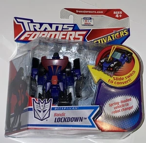 Transformers Animated Activators Figure: DECEPTICON BANDIT LOCKDOWN RARO 2008 - Foto 1 di 3