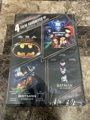 NEW: 4 Film Favorites: Batman Collection (2-DVD Set, 2009) FREE SHIPPING - Image 1 of 2