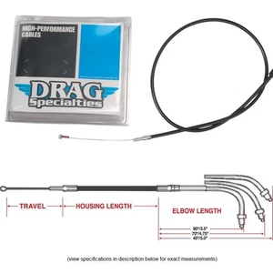 DS Vinyl Throttle Cable Stock #186872 Harley Davidson - Picture 1 of 1