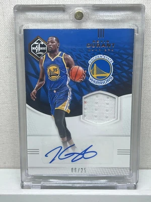2016-17 Panini Limited Kevin Durant autograph auto jersey /25 #LJS-KD - Image 1 of 2