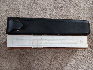 Aristo Multi Rietz Charvoz Nr 929 Slide Rule GERMANY W/Leather Case VINTAGE - Picture 1 of 12