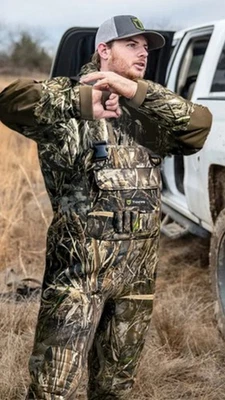 Tidewe Seeker Insulated Duck Waterfowl Hunting Waders 800G3M Thinsulate Neoprene - Image 1 of 4