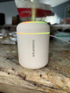 Cool Mist Humidifier For Bedroom & Nursery,Desk Plants & Essential Oils Diffuser - Picture 1 of 9