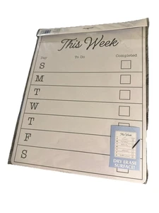 Trocken abwischbar diese Woche weiß multifunktional T24 - Bild 1 von 3