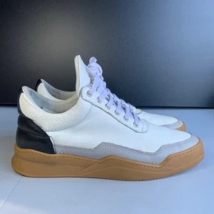 Filling Pieces Barneys Edition Sneaker Herren 41 US 8 Weiß Kalbsleder Schuhe - Bild 1 von 16