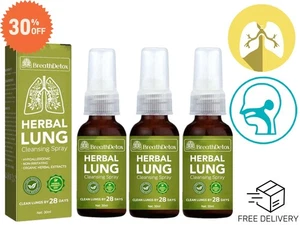 Breathdetox Spray Pulizia Polmoni Erbe Estratti di Erbe Pulire i Polmoni da 28 Giorni - Foto 1 di 12