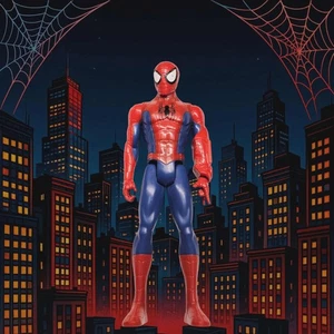  Figura de acción Marvel Spider-Man Titan Hero Series 12" 2018 Hasbro Power FX - Imagen 1 de 7