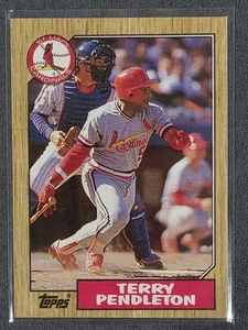 TERRY PENDLETON #8 1987 Topps - Cardinals  - Picture 1 of 1
