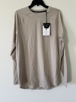 Camiseta Kenneth Cole Tech Manga Larga Active Pumice Stone Para Hombre Talla Mediana Foto 1 de 4