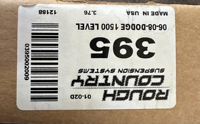 Kit de nivelamento de suspensão Rough Country 2,5" para 2006-2011 Ram 1500 4WD - 395 - Imagem 1 de 4