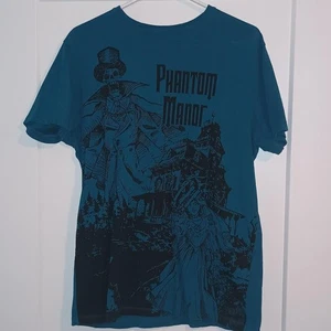 Disneyland Paris - Phantom Manor Parisian Blue - RARE HM Disney T-Shirt - XL - Bild 1 von 3