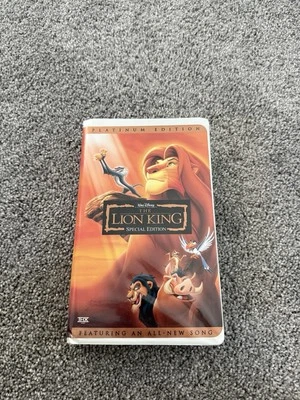 The Lion King (VHS, 2003, Platinum Edition Features an All-New Song) - Image 1 of 3