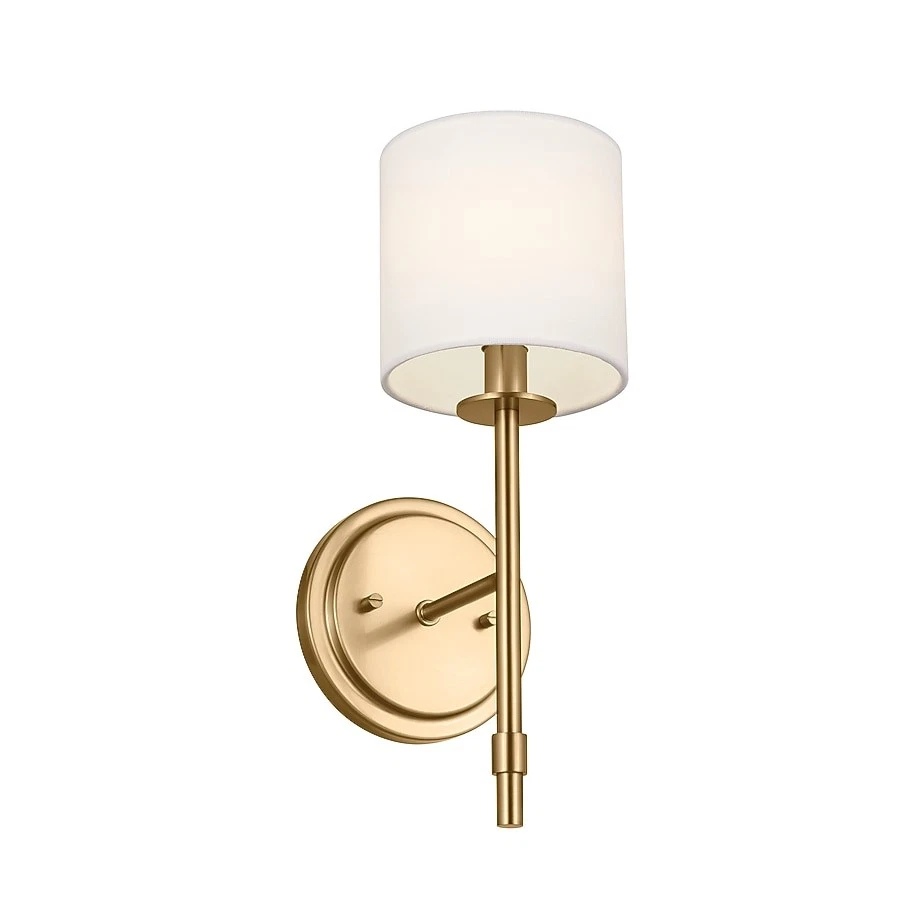 Kichler Lighting 52505BNB Ali Wall Sconce Brushed Natural Brass