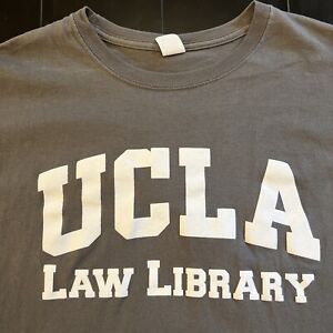 NWOT UCLA Bruins Law School Library ‘We Stack Up’ Shirt Medium University Gray