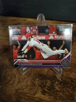 2023 Topps Now Purple #572 Trey Cabbage 8/25 - NM - Image 1 of 2