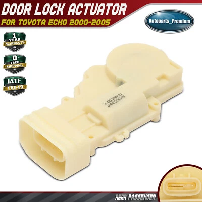 Actuador de bloqueo de puerta lateral derecho pasajero trasero para Toyota Echo 2000 2001 2002-2005 Foto 1 de 4