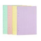 A5 6 Hole Notebook Refills 40 Sheets/Pad Binder Planner Inserts Paper