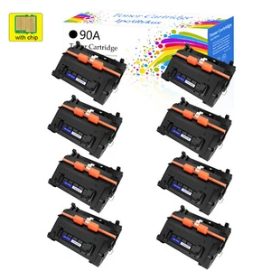 Toner noir 8pk CE390A 90A compatible avec HP 90A M4555 MFP 600 M601 M602 M603 - Photo 1/12