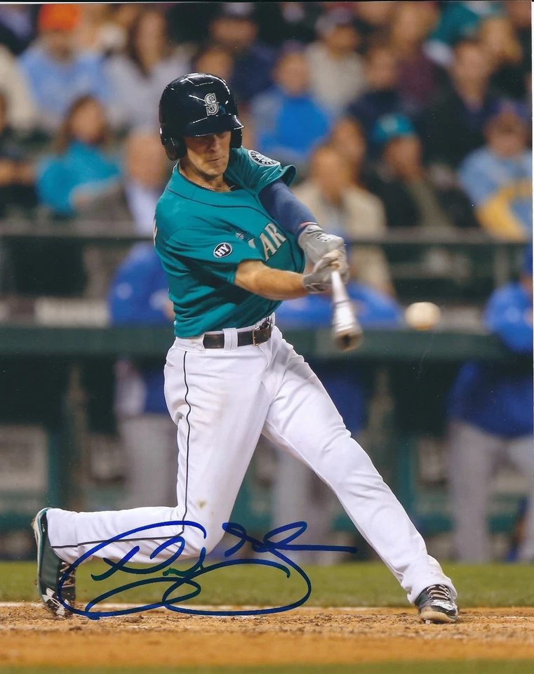 Autographed NICK FRANKLIN Seattle Mariners 8x10 photo- COA  - Image 1 of 1