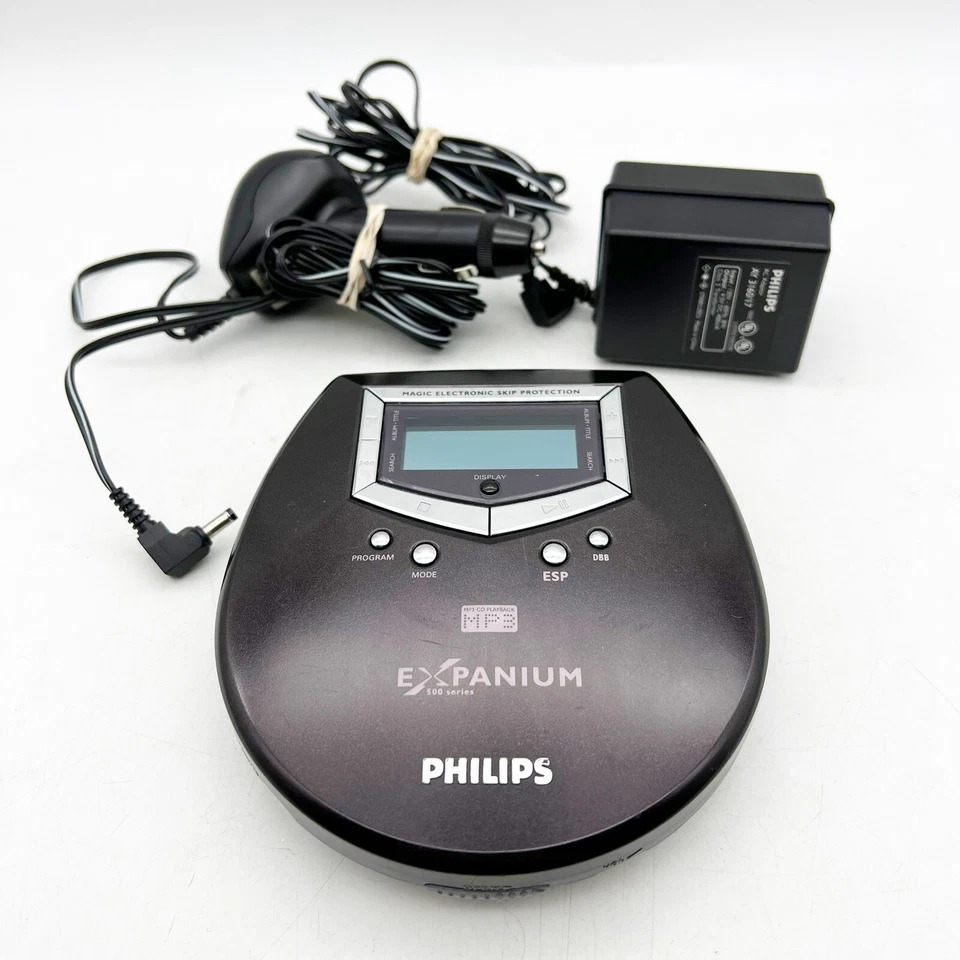 Philips Expanding 500 Series CD reprodução MP3 testado e funciona - Imagem 1 de 4