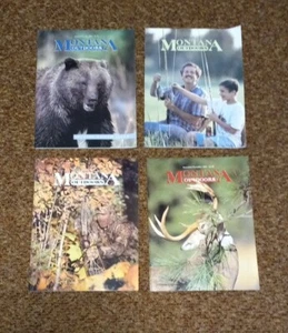 Lot of 4 MONTANA OUTDOORS MAGAZINE 2001 - Picture 1 of 3