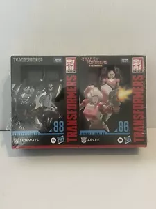 Sealed SIDEWAYS 88 & ARCEE 86 Combo Pack Transformers Studio Series Deluxe RARE! - Picture 1 of 2