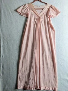 Vanity Fair Womens Gown Usa Size L No Fabric Tag Pink - Picture 1 of 8