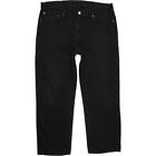 Levi's 751  Homme Noir Straight Regular  Jeans W40 L29 (75472)