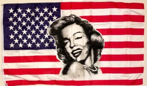 new MARILYN MONROE USA AMERICAN ACTRESS 3x5ft FLAG superior quality US seller - Picture 1 of 4