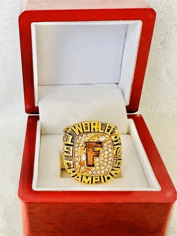 1997 Florida Marlins World Series Ring W Box, 🇺🇸 SHIP Cover