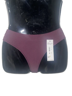 DKNY Granate Púrpura Sissy Tanga Panty Ropa Interior Sin Costuras Talla Mediana Nuevo con Etiquetas Foto 1 de 4