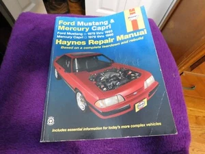 Ford Mustang 1979-1993 & Mercury Capri 1979-1986 Haynes Repair Manual 36050 - Picture 1 of 4