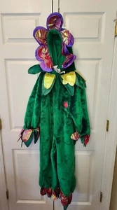 Vtg New Chrisha Playful Plush Flower Halloween Costume Size 7 Years + 1998 - Picture 1 of 2