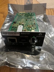 Liebert Vertiv IntelliSlot RDU101 Network Card - Picture 1 of 4