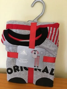 NWT Disney store Mickey Mouse Original Mouseketeer Men pajamas SET S,L,XL - Picture 1 of 3