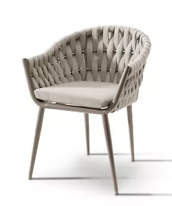 Destiny Gartensessel MOLINO, 61x59x81cm, taupe, inkl. Polster - Bild 1 von 4