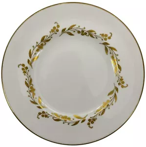 Royal Worcester Saguenay Salad Plate 8.125" Gold - Very Good Condition - Picture 1 of 3