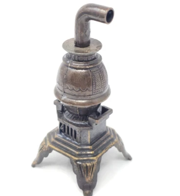Durham Industries Pot Belly Stove Miniature Diecast Metal Item 5473 Vtg 1970s - Image 1 of 4
