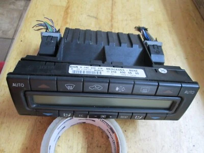 1996-1999 MERCEDES BENZ S420 S500 AC CLIMATE CONTROL HEATER SWITCH OEM - Image 1 of 4