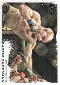 2011 Topps UFC Moment of Truth Trading Cards #140 Martin Kampmann