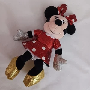 Ty Minnie Mouse Plüschpuppe 9 Zoll Sparkles Disneyana  - Bild 1 von 9