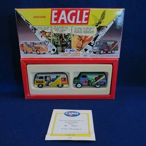 Corgi 98965 Eagle Dan Dare Set VW & Bedford Van - MIB - SEE PICS - Picture 1 of 9