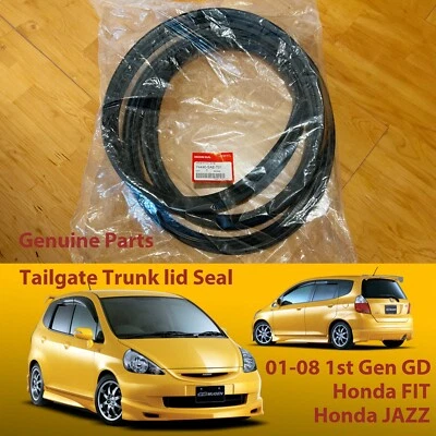 01-08 Original Honda Fit Jazz GD GD1 GD2 puerta trasera tapa maletero sello resistente a la intemperie Foto 1 de 4