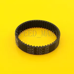 Cinghia di distribuzione 150-3M HTD 3mm 50 denti ingranaggi in gomma ingranati larghezza 10 mm unità CNC - Foto 1 di 3