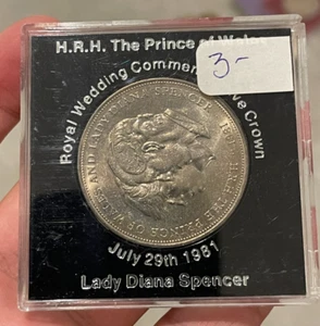 1981 Gran Bretagna 25 Pence - Matrimonio Carlo e Diana L2 - Foto 1 di 3