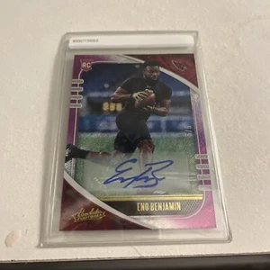 2020 Absolute Signature Rookies Pink Wave #135 Eno Benjamin Auto /5 - NM-MT - Picture 1 of 3